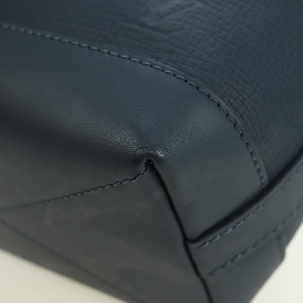 LOUIS VUITTON Monogram Denim Drip Japanese Cruiser Bag Blue M45970 Auth 177977SM