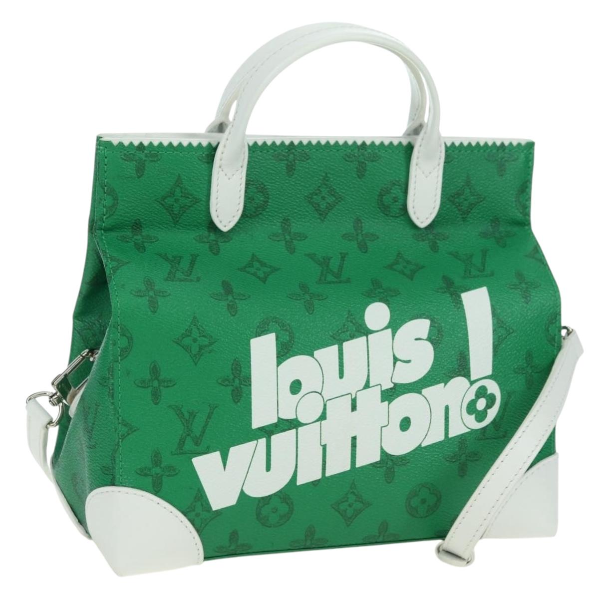 LOUIS VUITTON Monogram Everyday LV Shoulder Bag Green M80815 LV Auth 177980SM