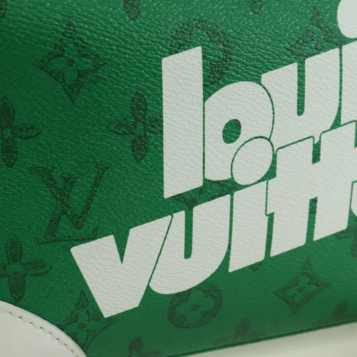 LOUIS VUITTON Monogram Everyday LV Shoulder Bag Green M80815 LV Auth 177980SM