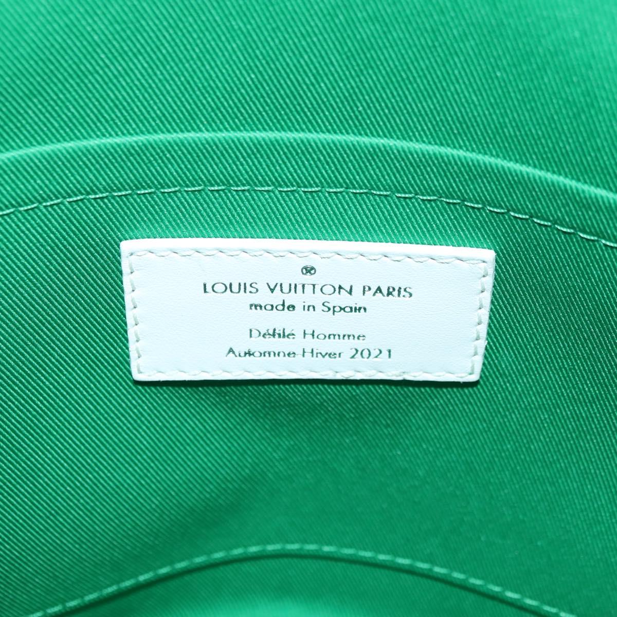 LOUIS VUITTON Monogram Everyday LV Shoulder Bag Green M80815 LV Auth 177980SM