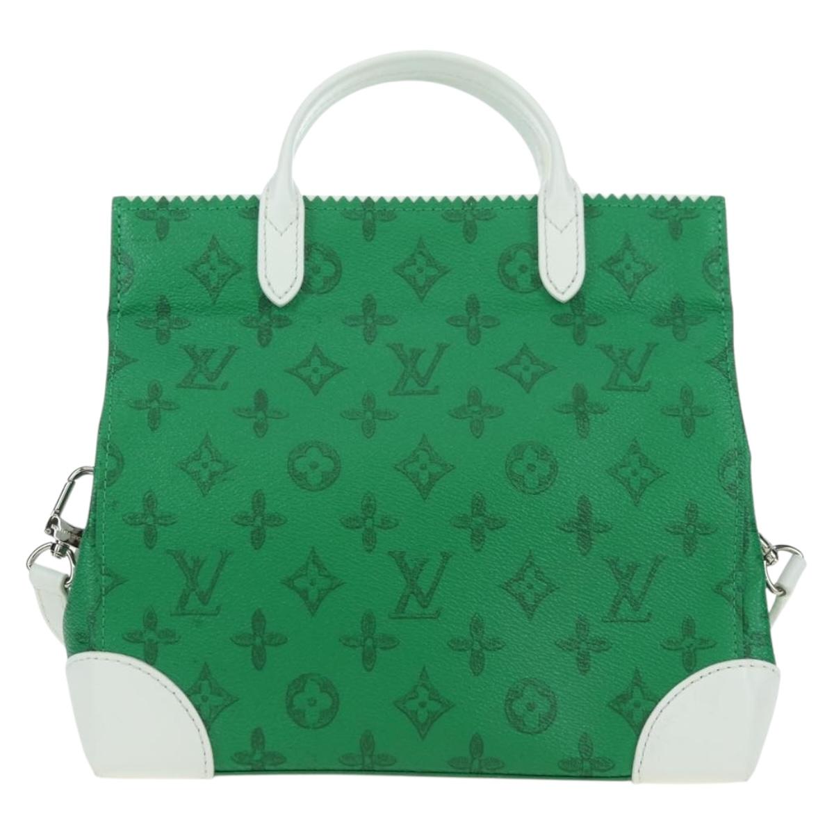LOUIS VUITTON Monogram Everyday LV Shoulder Bag Green M80815 LV Auth 177980SM