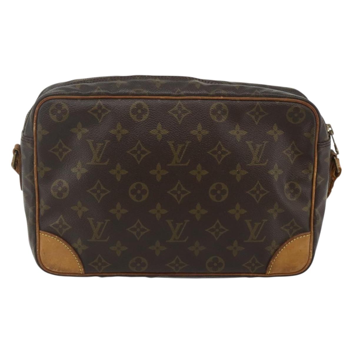 LOUIS VUITTON Monogram Trocadero 30 Shoulder Bag M51272 LV Auth 178020