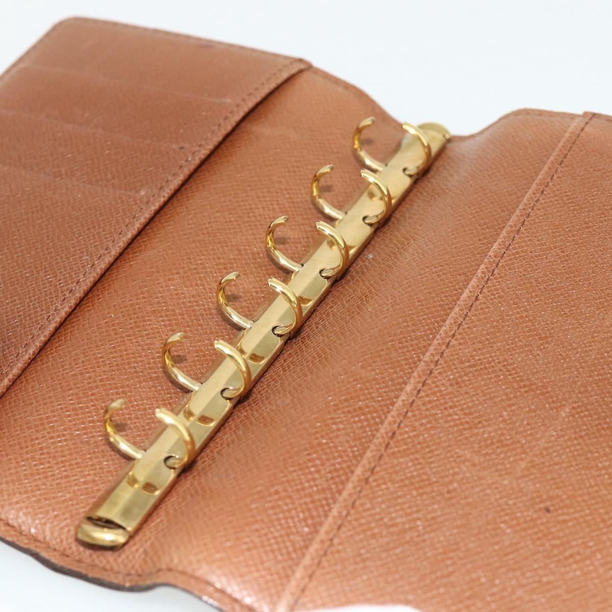 LOUIS VUITTON Monogram Agenda PM Day Planner Cover R20005 LV Auth 178029
