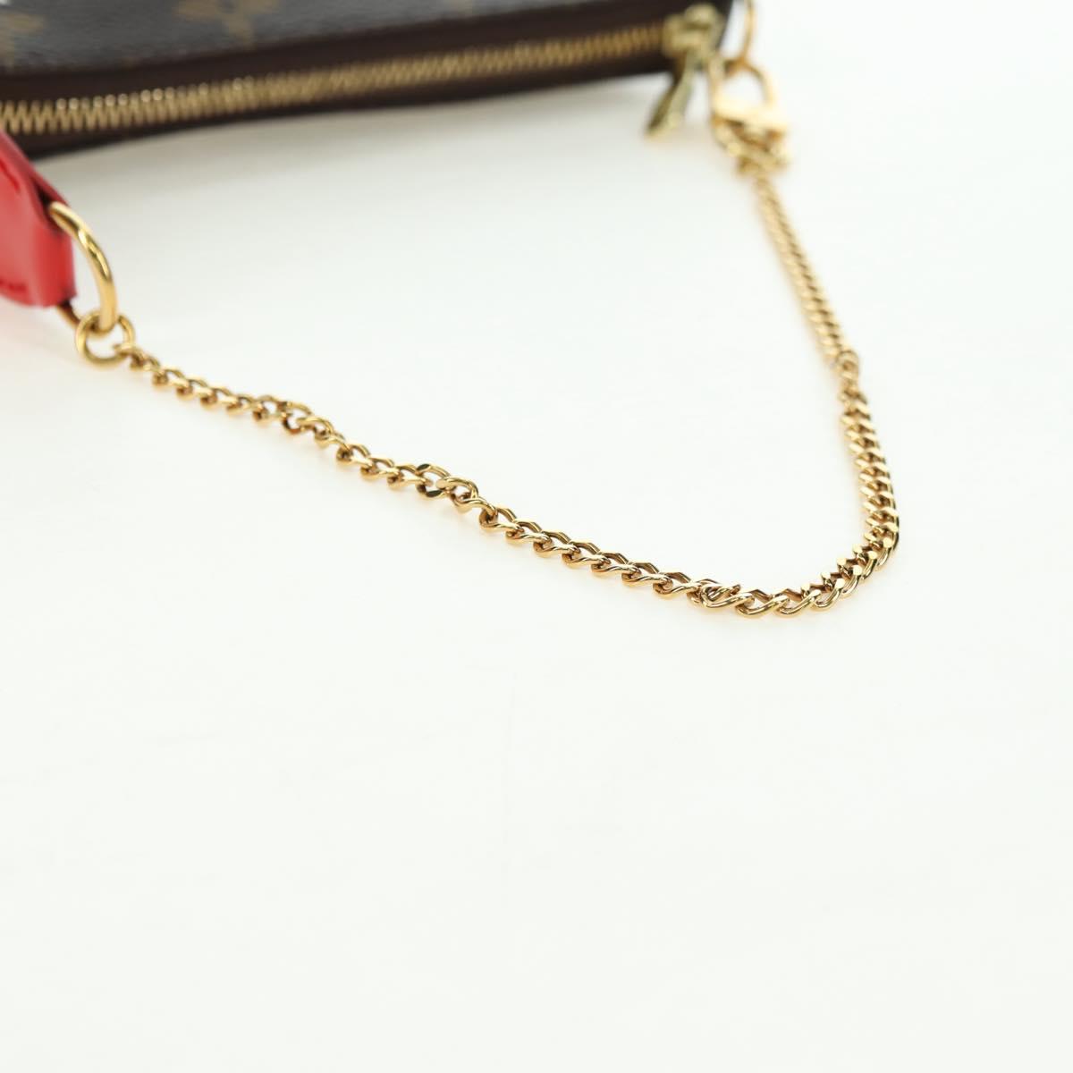 LOUIS VUITTON Vivienne Mini Pochette Accessoires Pouch M81965 LV Auth 178030M