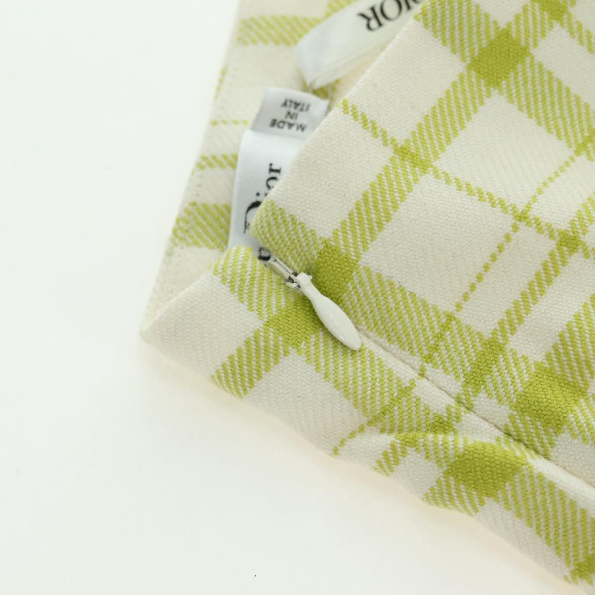 Christian Dior Skirt Wool Green Auth 178033A