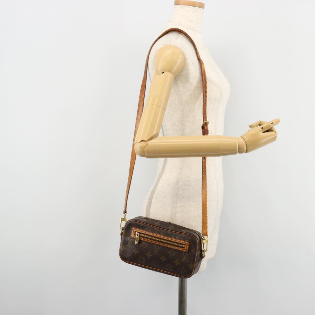 LOUIS VUITTON Monogram Pochette Cite Shoulder Bag M51183 LV Auth 178042