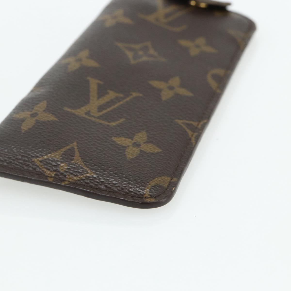 LOUIS VUITTON Monogram Etui Lunette PM Glasses Case M66545 LV Auth 178049A