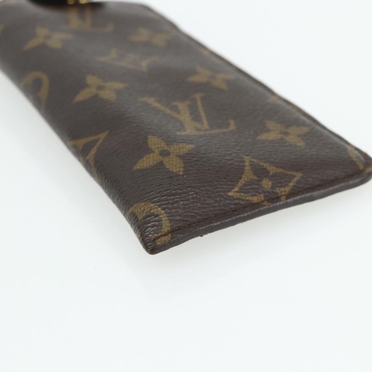 LOUIS VUITTON Monogram Etui Lunette PM Glasses Case M66545 LV Auth 178049A