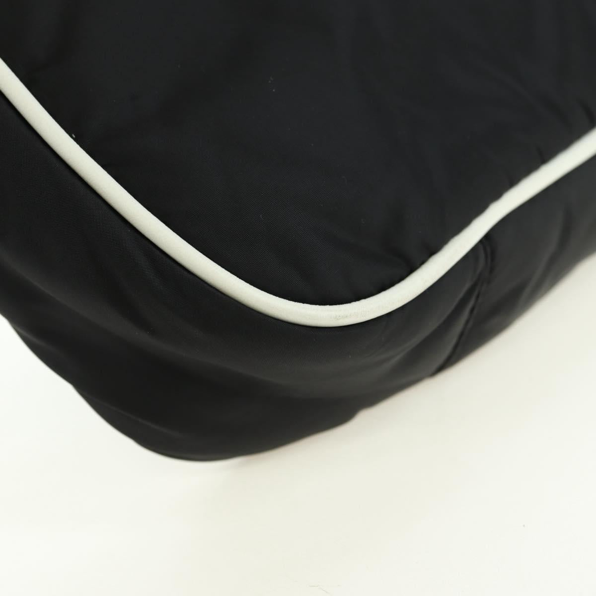 SAINT LAURENT Shoulder Bag Nylon Black Auth 178069SAM