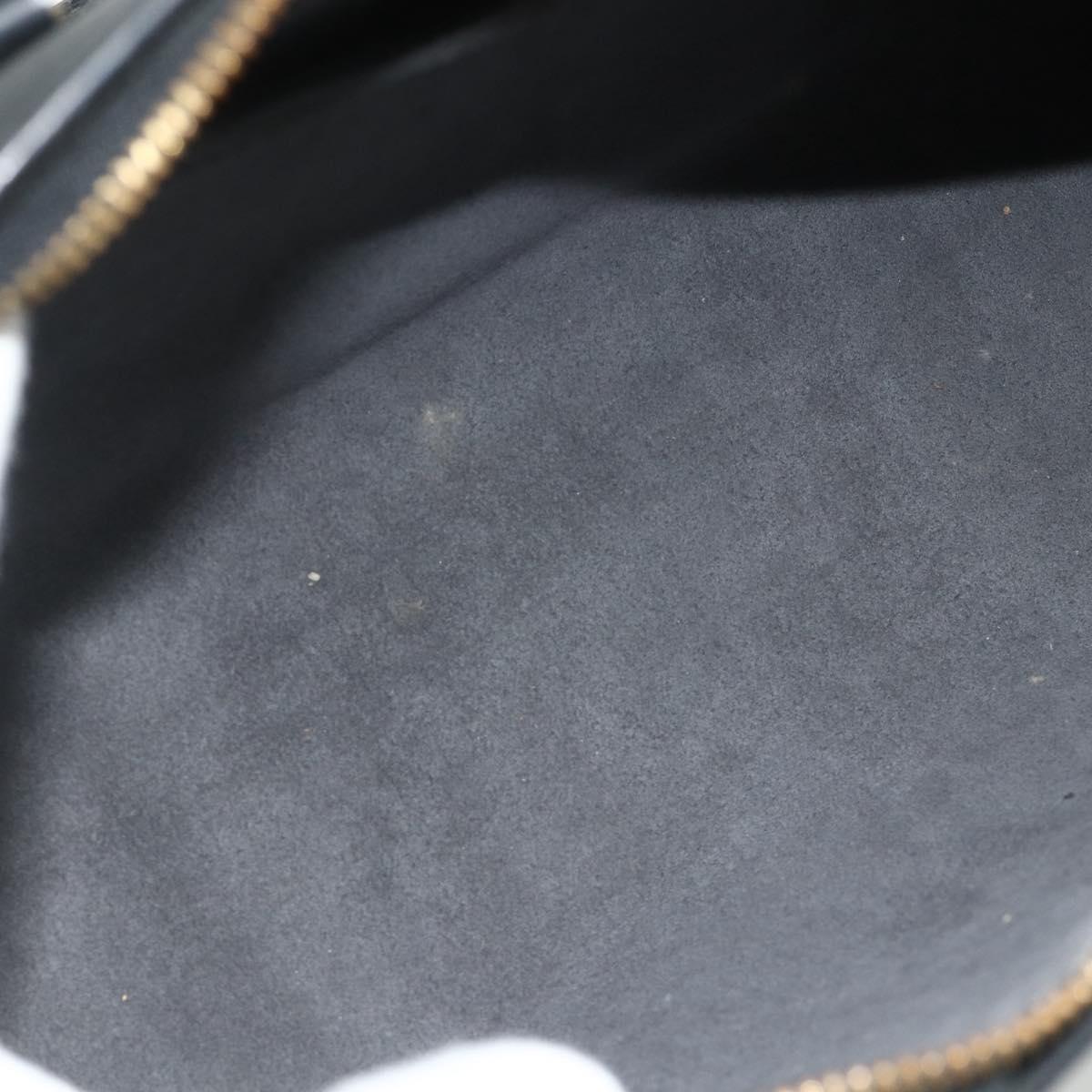 LOUIS VUITTON Epi Soufflot Hand Bag Black M52222 LV Auth 178075A