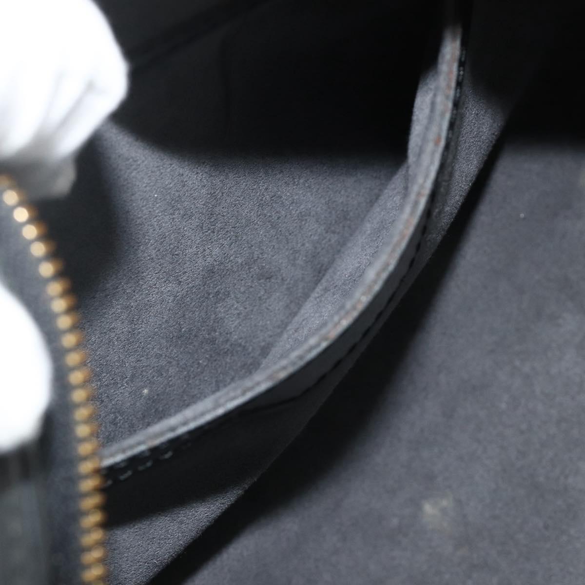 LOUIS VUITTON Epi Soufflot Hand Bag Black M52222 LV Auth 178075A