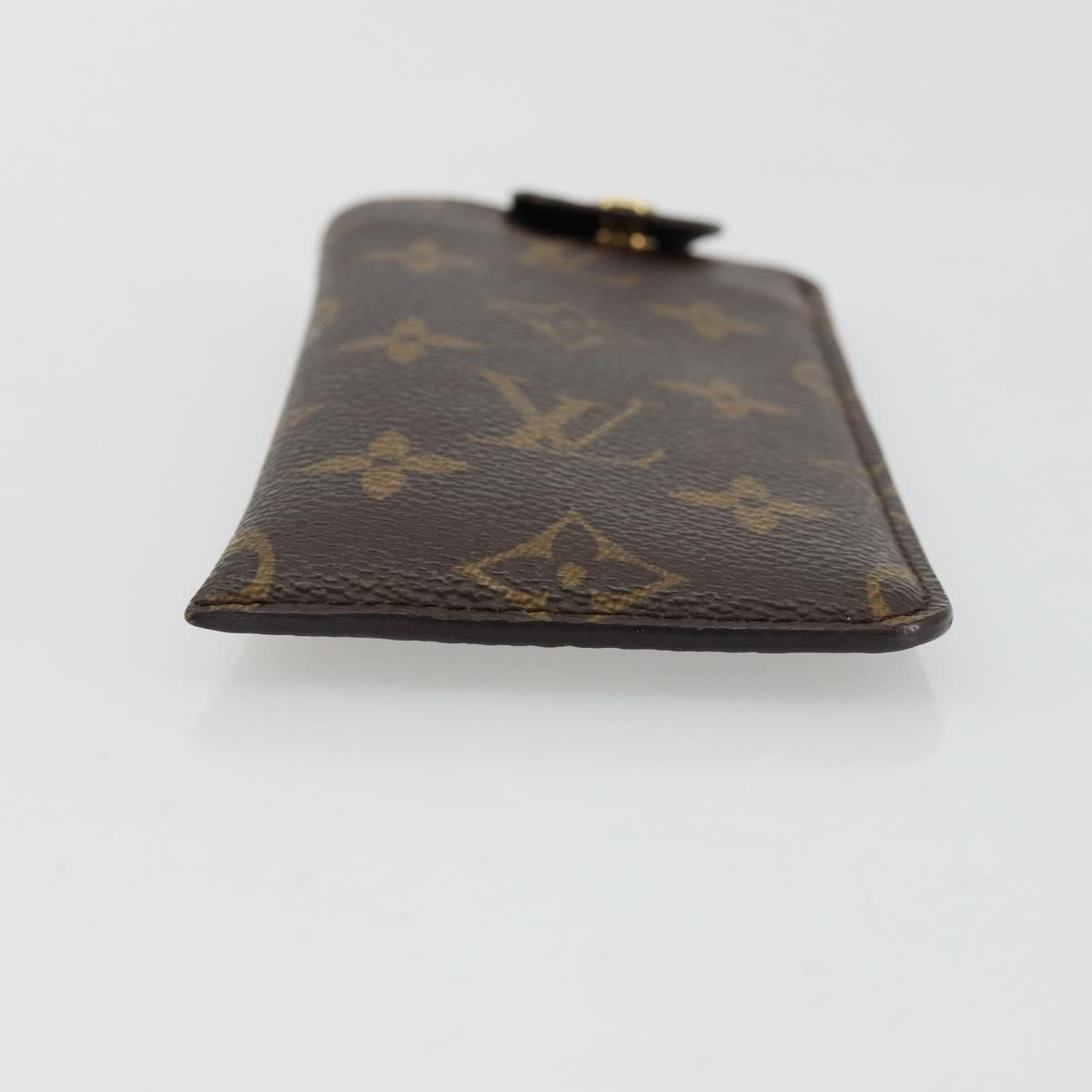 LOUIS VUITTON Monogram Etui Lunette PM Glasses Case M66545 LV Auth 178088A