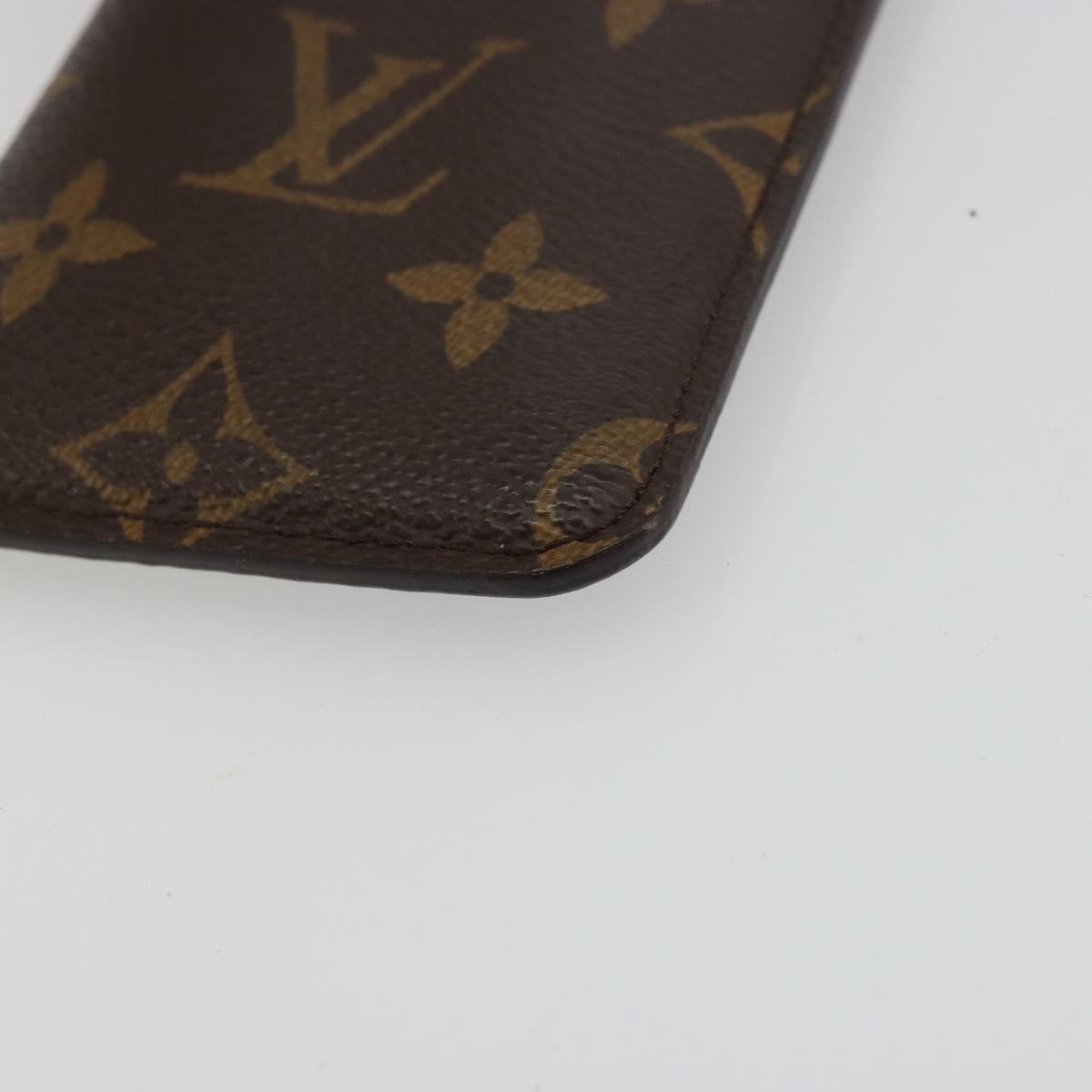 LOUIS VUITTON Monogram Etui Lunette PM Glasses Case M66545 LV Auth 178088A