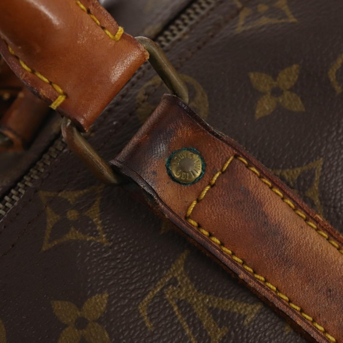 LOUIS VUITTON Monogram Keepall 50 Boston Bag M41426 LV Auth 178137