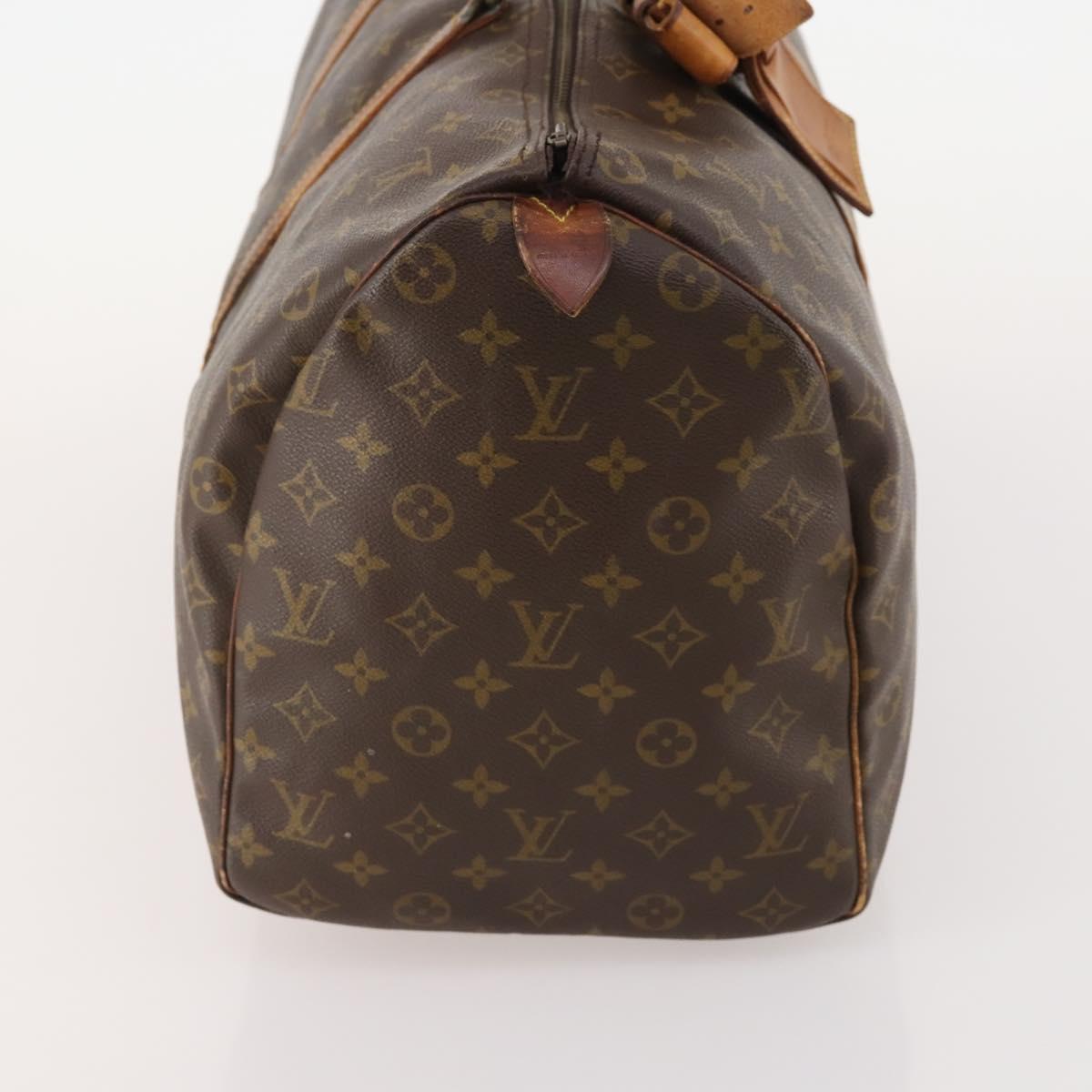 LOUIS VUITTON Monogram Keepall 50 Boston Bag M41426 LV Auth 178137