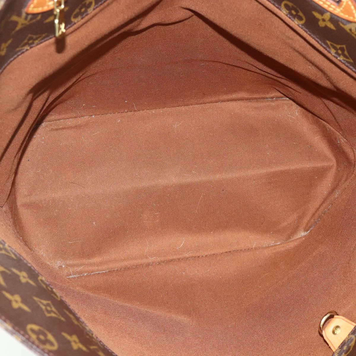 LOUIS VUITTON Monogram Sac Shopping Tote Bag M51108 LV Auth 178138