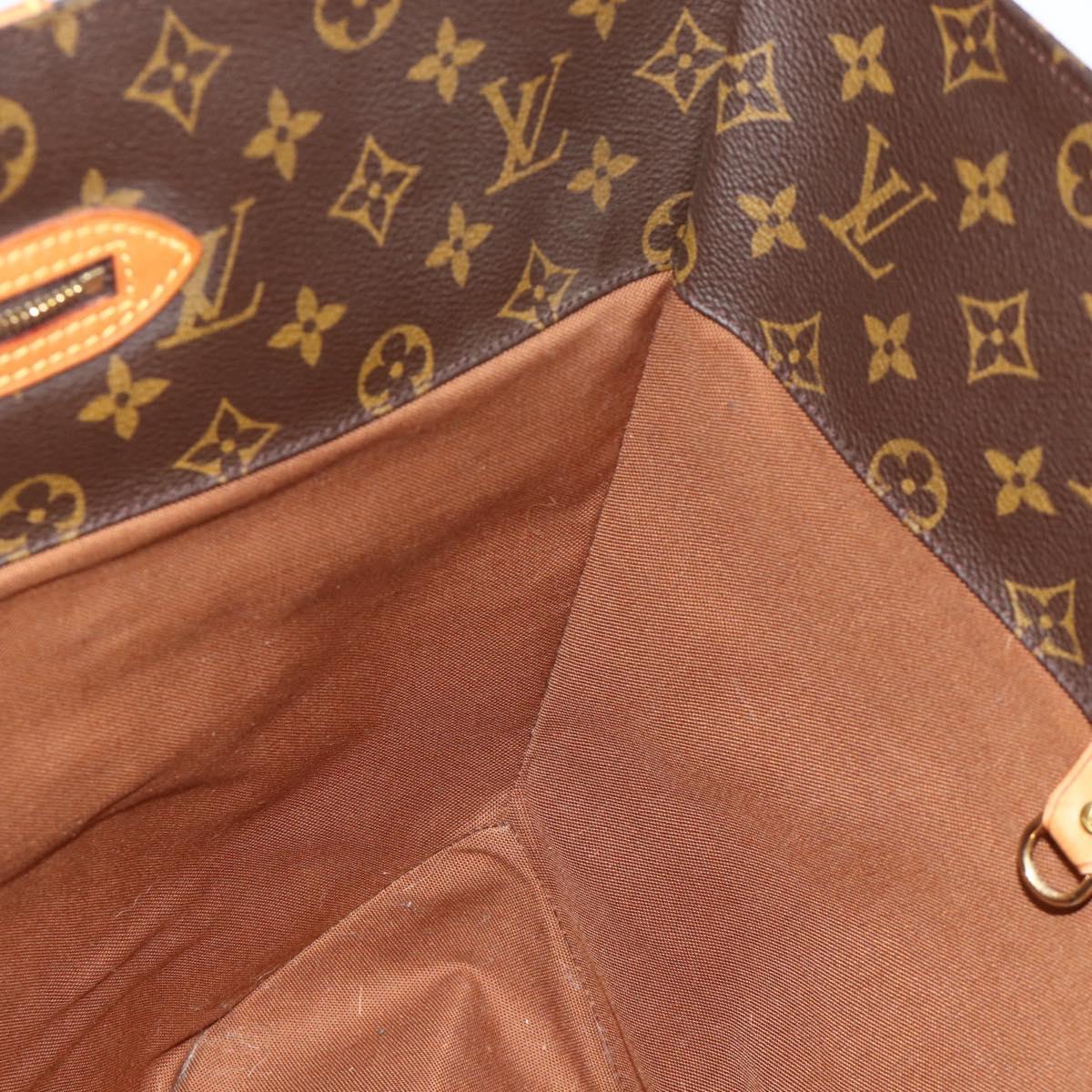 LOUIS VUITTON Monogram Sac Shopping Tote Bag M51108 LV Auth 178138