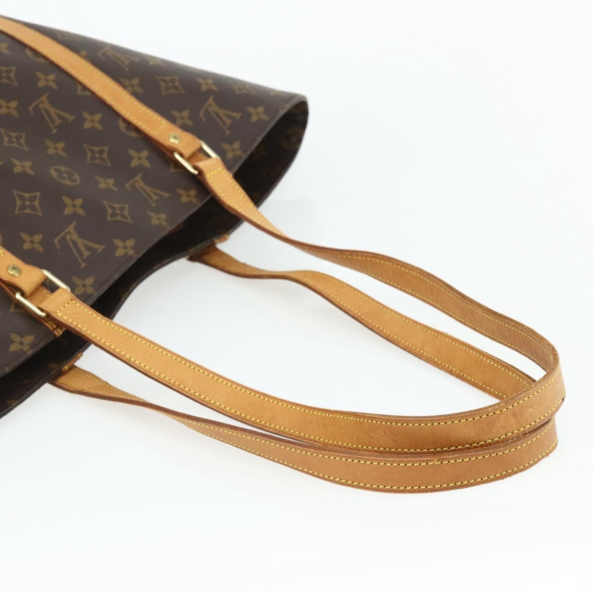 LOUIS VUITTON Monogram Sac Shopping Tote Bag M51108 LV Auth 178138