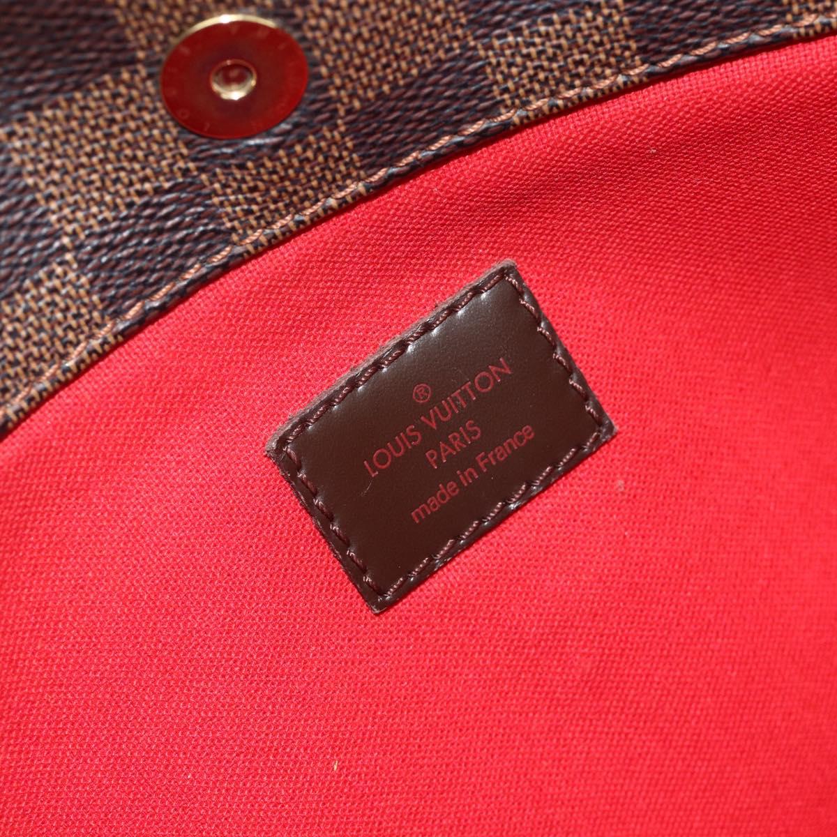 LOUIS VUITTON Damier Ebene Bloomsbury PM Shoulder Bag N42251 LV Auth 178142
