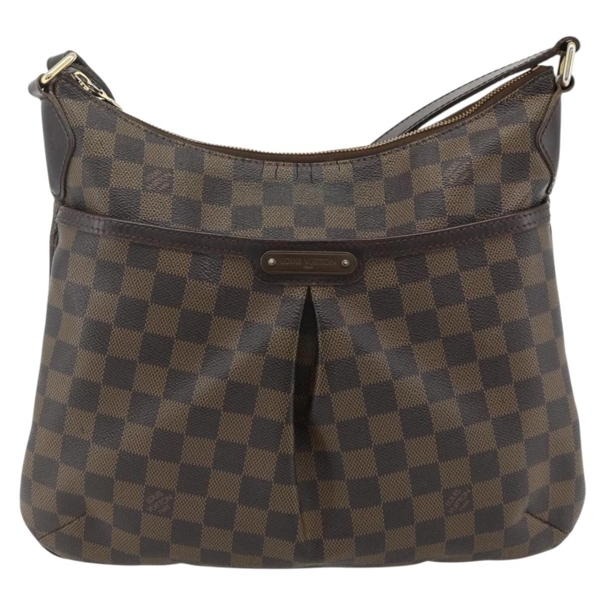 LOUIS VUITTON Damier Ebene Bloomsbury PM Shoulder Bag N42251 LV Auth 178142