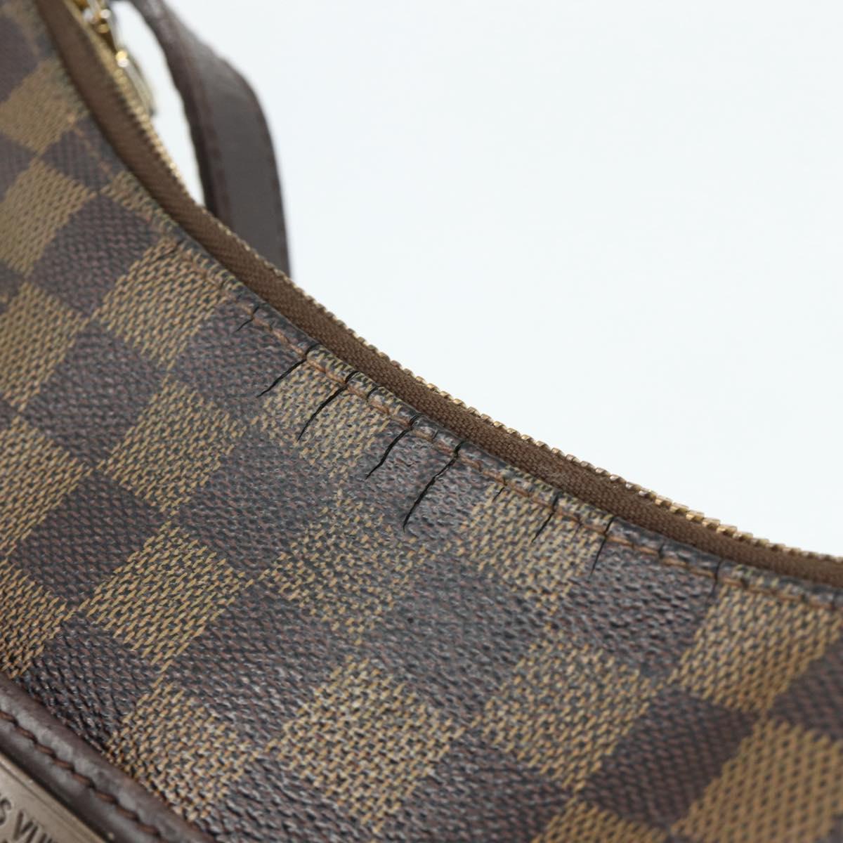 LOUIS VUITTON Damier Ebene Bloomsbury PM Shoulder Bag N42251 LV Auth 178142