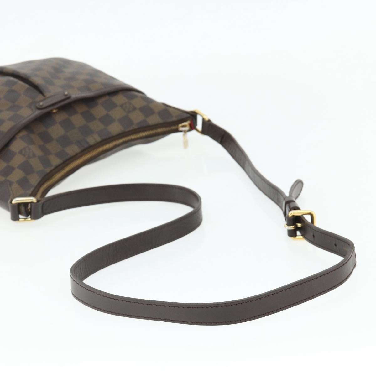 LOUIS VUITTON Damier Ebene Bloomsbury PM Shoulder Bag N42251 LV Auth 178142