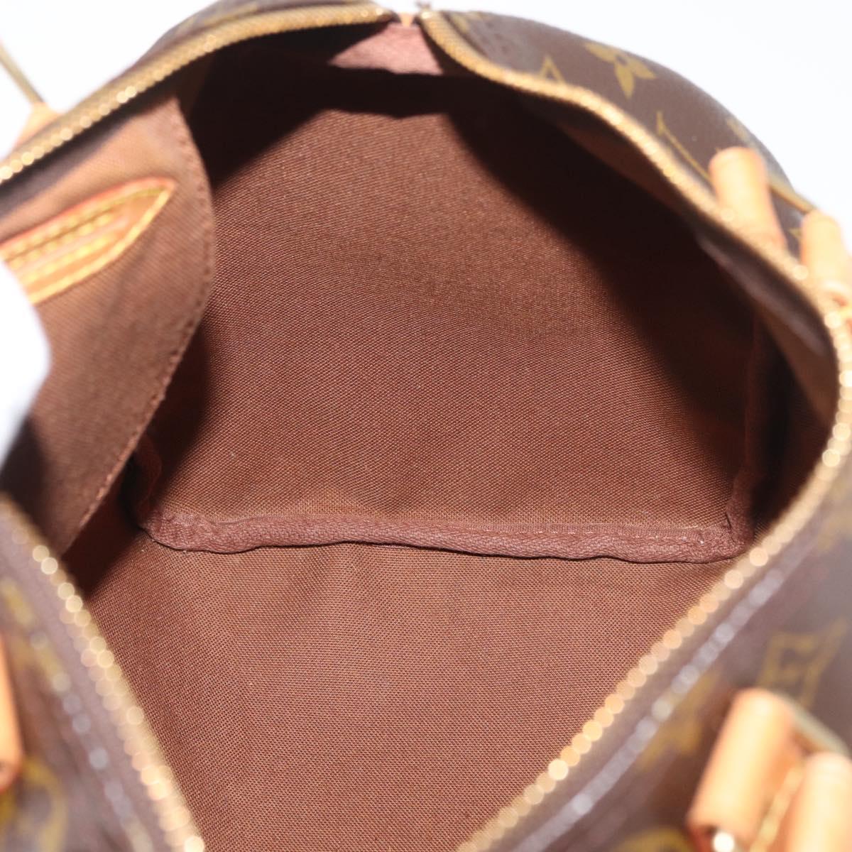 LOUIS VUITTON Monogram Speedy 30 Hand Bag M41526 LV Auth 178143A