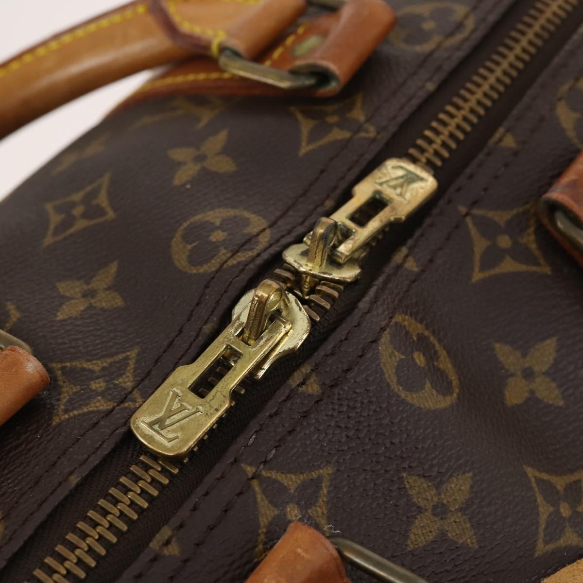 LOUIS VUITTON Monogram Keepall Bandouliere 45 Boston Bag M41418 LV Auth 178154