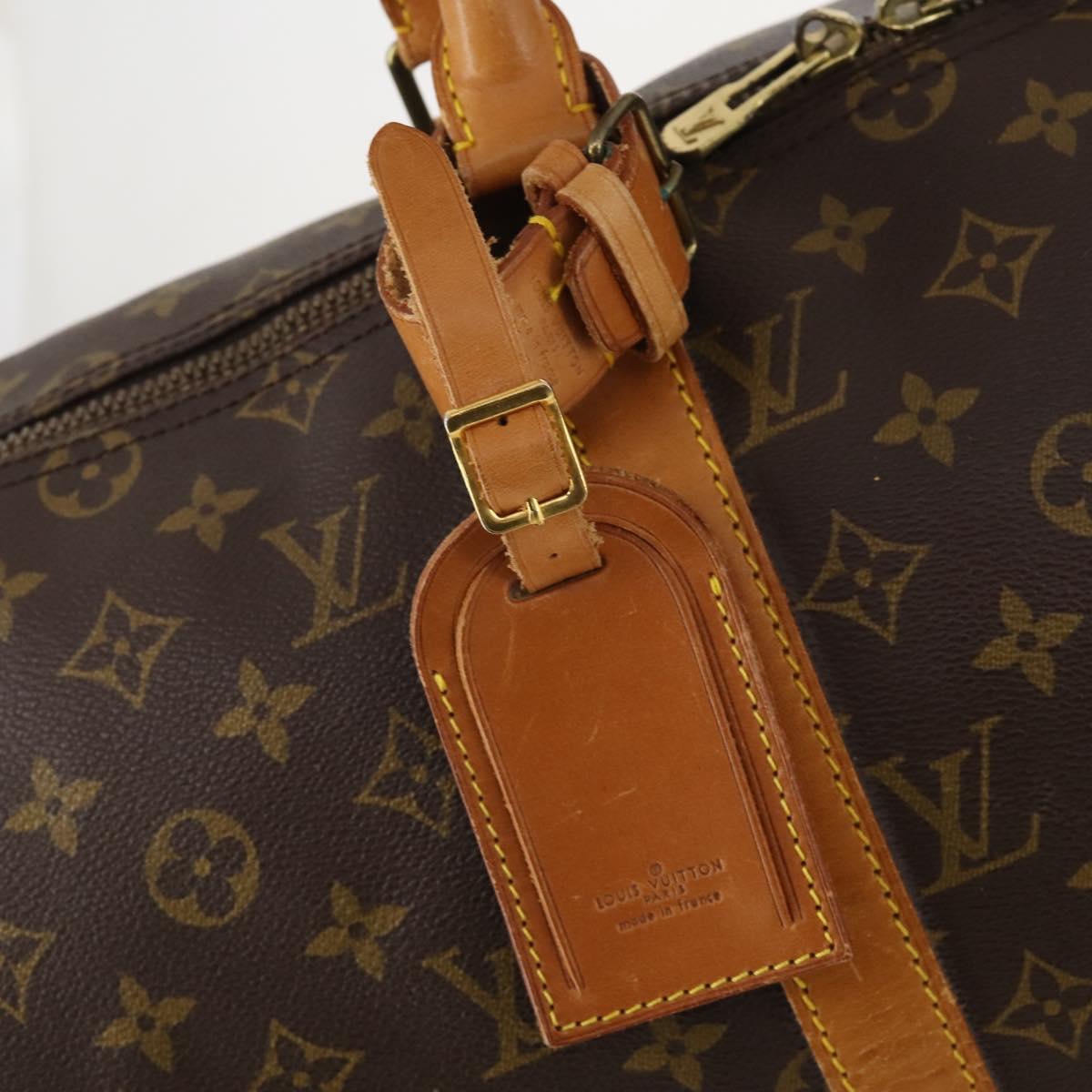 LOUIS VUITTON Monogram Keepall 50 Boston Bag M41426 LV Auth 178155