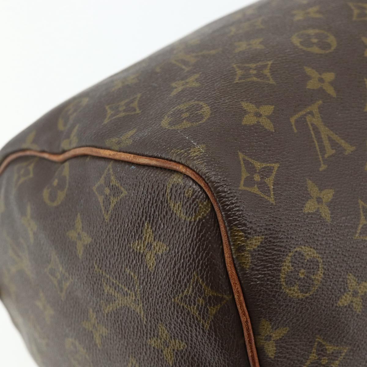 LOUIS VUITTON Monogram Speedy 30 Hand Bag M41526 LV Auth 178157