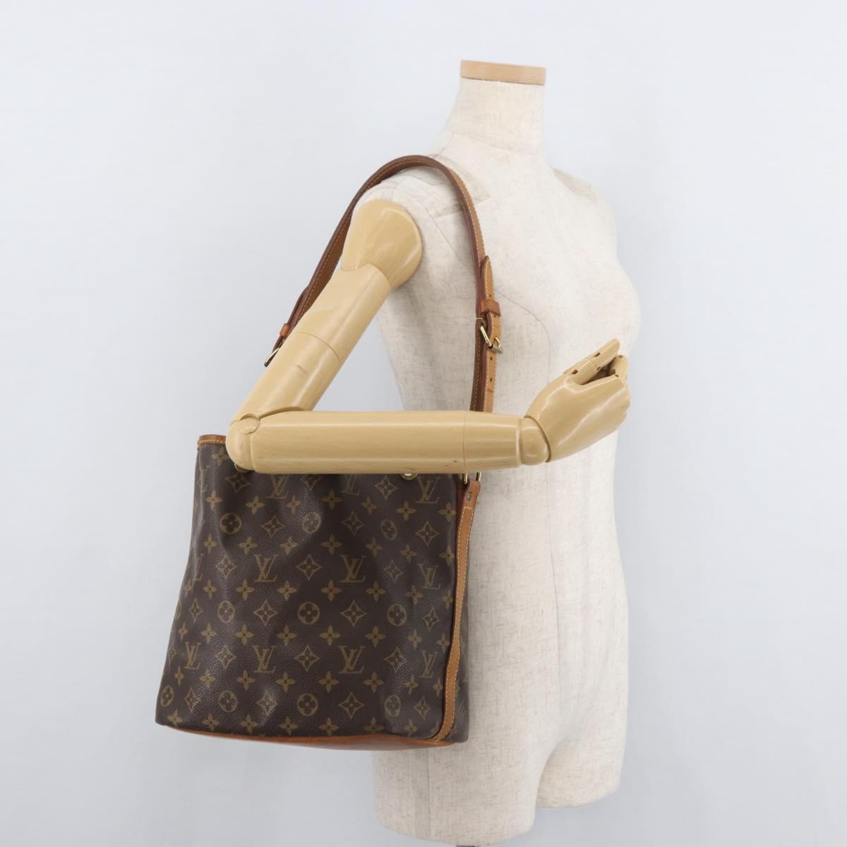 LOUIS VUITTON Monogram Petit Noe Shoulder Bag M42226 LV Auth 178191