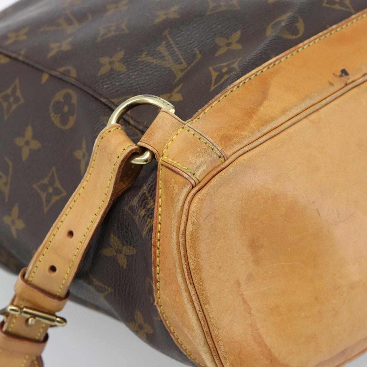 LOUIS VUITTON Monogram Montsouris GM Backpack M51135 LV Auth 178192