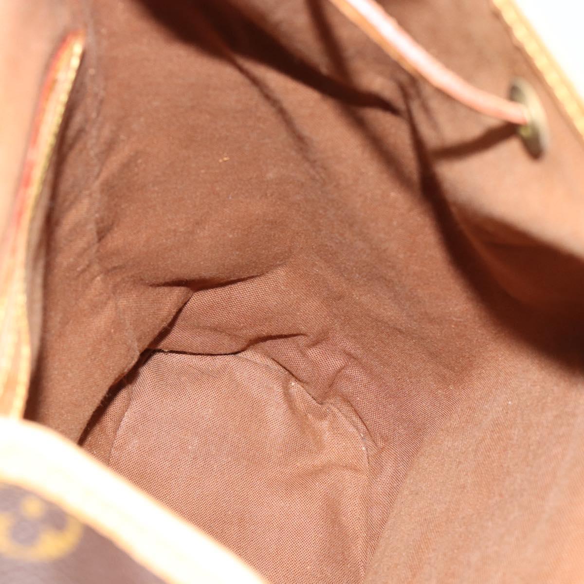LOUIS VUITTON Monogram Montsouris GM Backpack M51135 LV Auth 178192