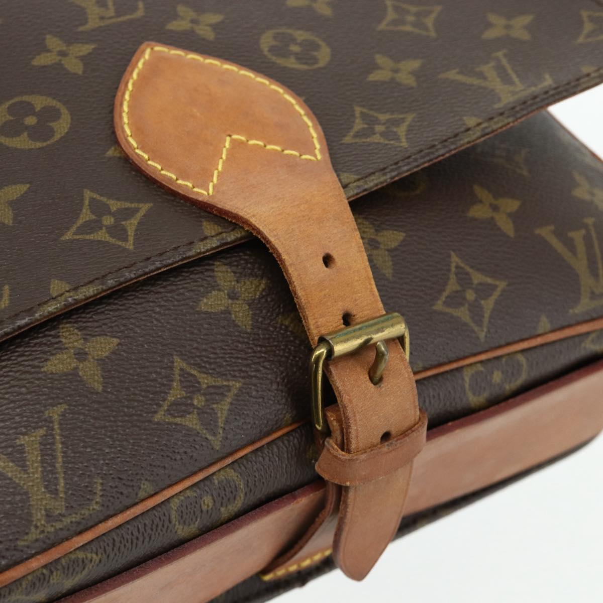 LOUIS VUITTON Monogram Cartouchiere GM Shoulder Bag M51252 LV Auth 178197