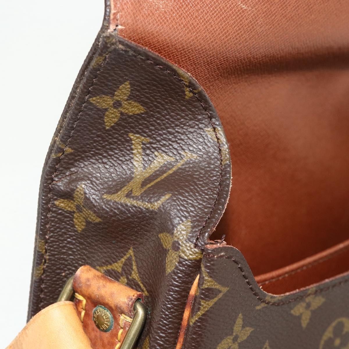 LOUIS VUITTON Monogram Cartouchiere GM Shoulder Bag M51252 LV Auth 178197