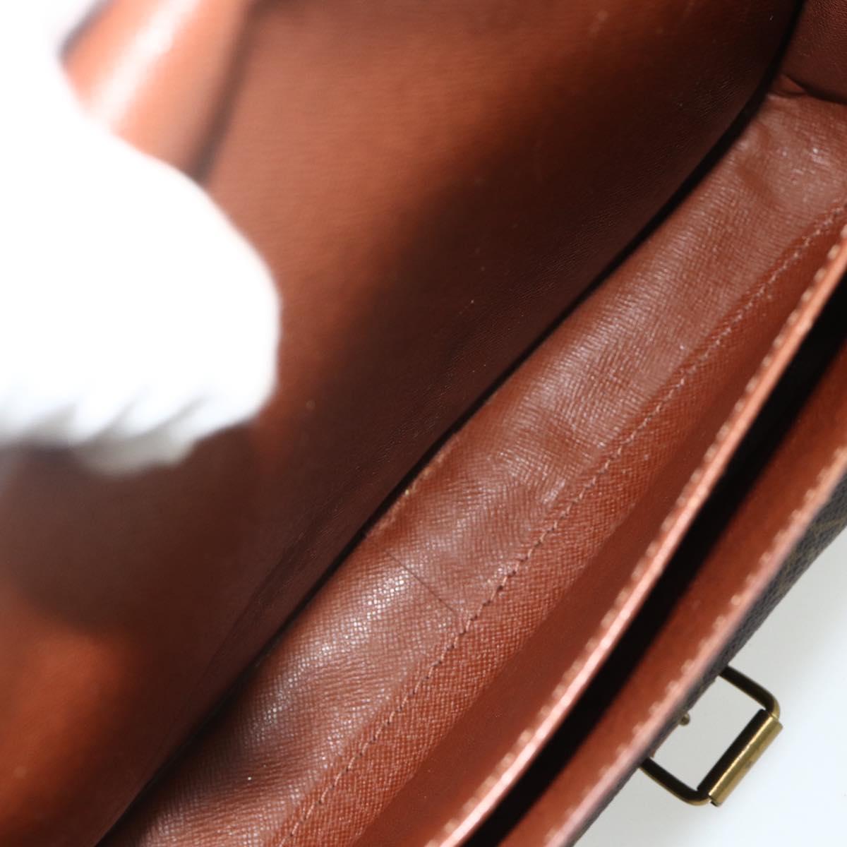 LOUIS VUITTON Monogram Cartouchiere GM Shoulder Bag M51252 LV Auth 178197