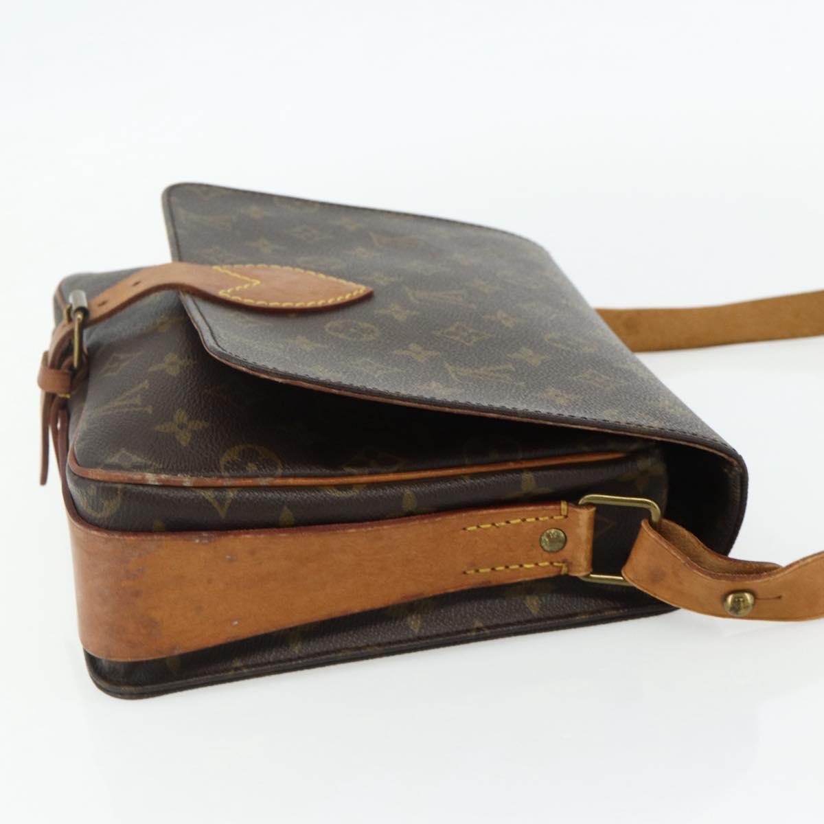 LOUIS VUITTON Monogram Cartouchiere GM Shoulder Bag M51252 LV Auth 178197