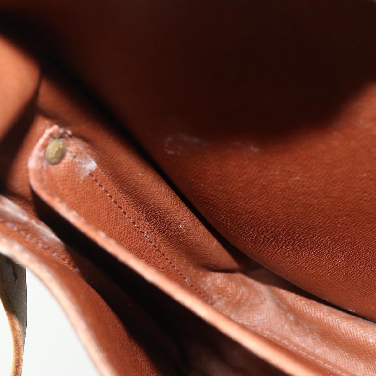 LOUIS VUITTON Monogram Cartouchiere GM Shoulder Bag M51252 LV Auth 178198