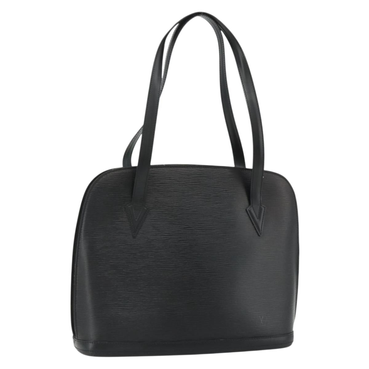 LOUIS VUITTON Epi Lussac Shoulder Bag Black M52282 LV Auth 178226A