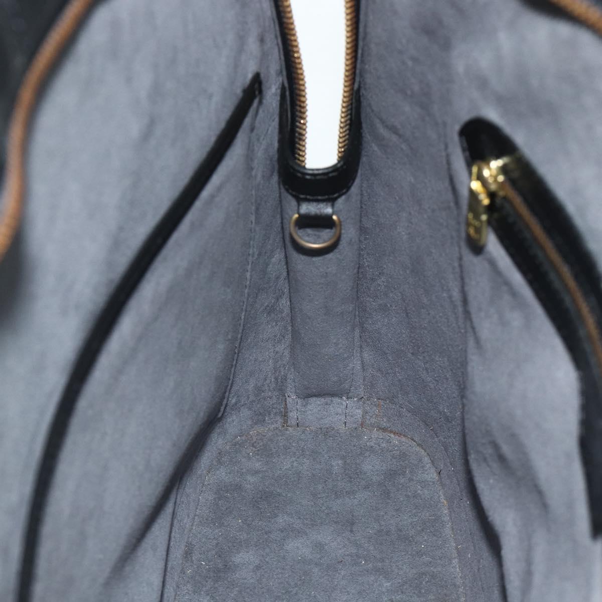 LOUIS VUITTON Epi Lussac Shoulder Bag Black M52282 LV Auth 178226A
