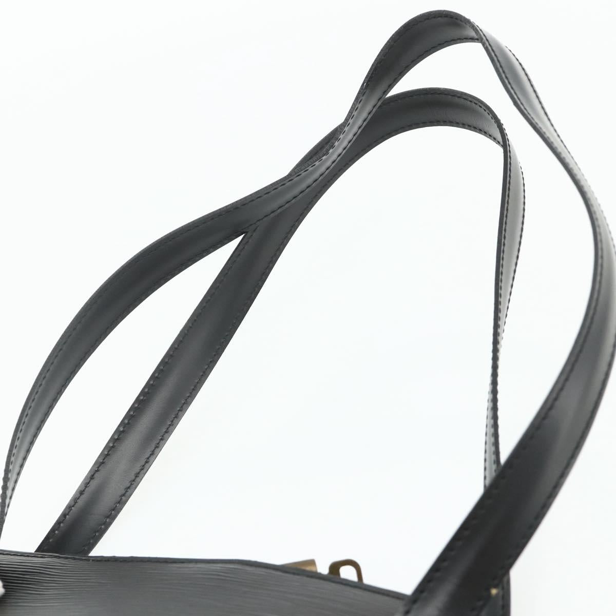 LOUIS VUITTON Epi Lussac Shoulder Bag Black M52282 LV Auth 178226A