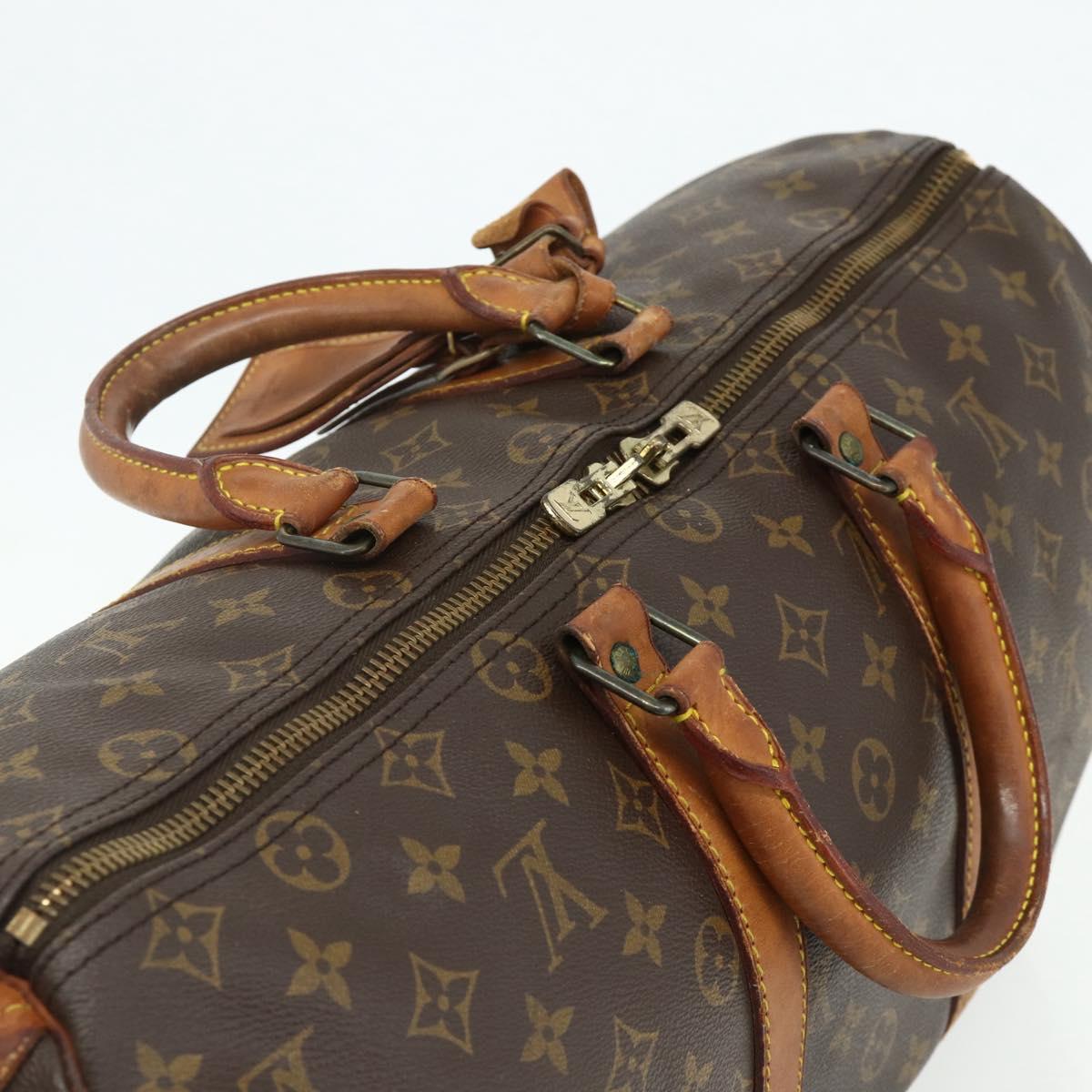LOUIS VUITTON Monogram Keepall 45 Boston Bag M41428 LV Auth 178227