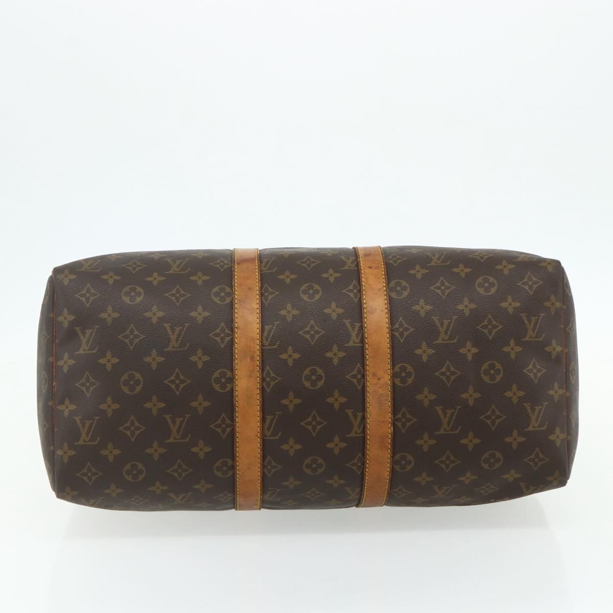 LOUIS VUITTON Monogram Keepall 45 Boston Bag M41428 LV Auth 178227