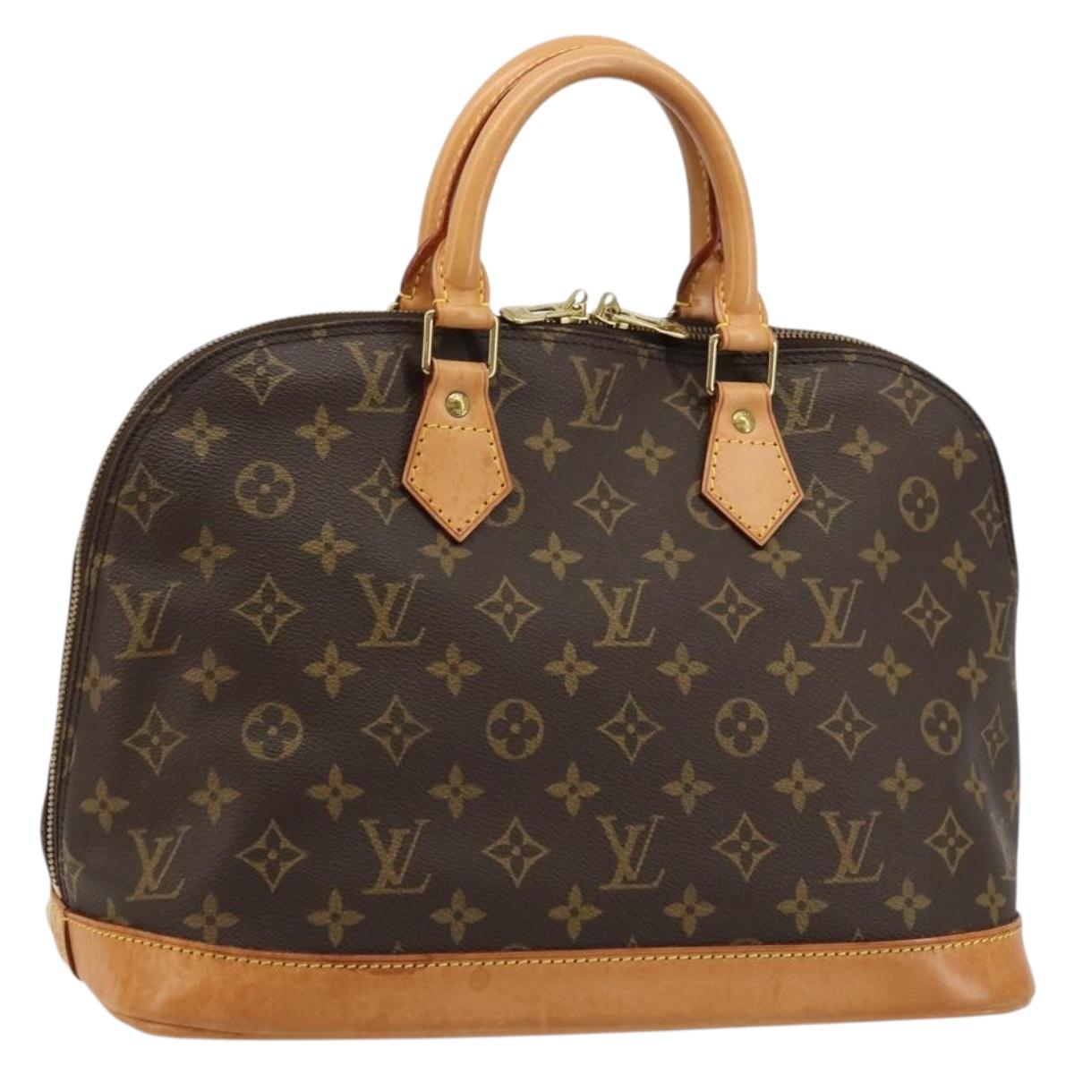 LOUIS VUITTON Monogram Alma Hand Bag M51130 LV Auth 178231