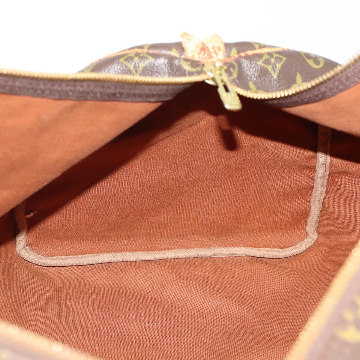 LOUIS VUITTON Monogram Keepall 55 Boston Bag M41424 LV Auth 178233