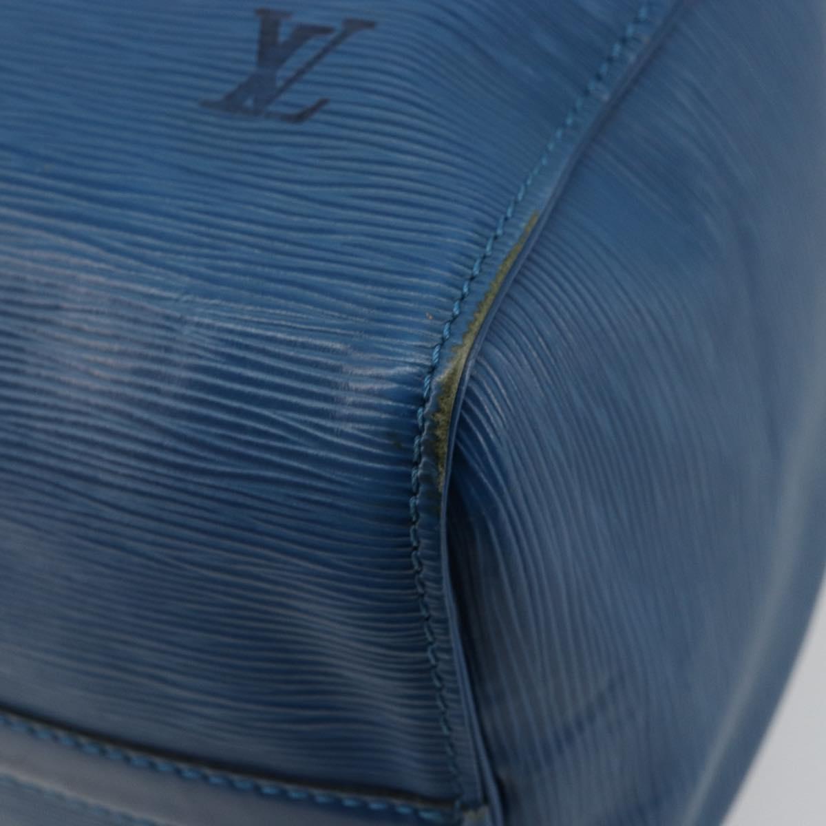 LOUIS VUITTON Epi Speedy 30 Hand Bag Toledo Blue M43005 LV Auth 178278A