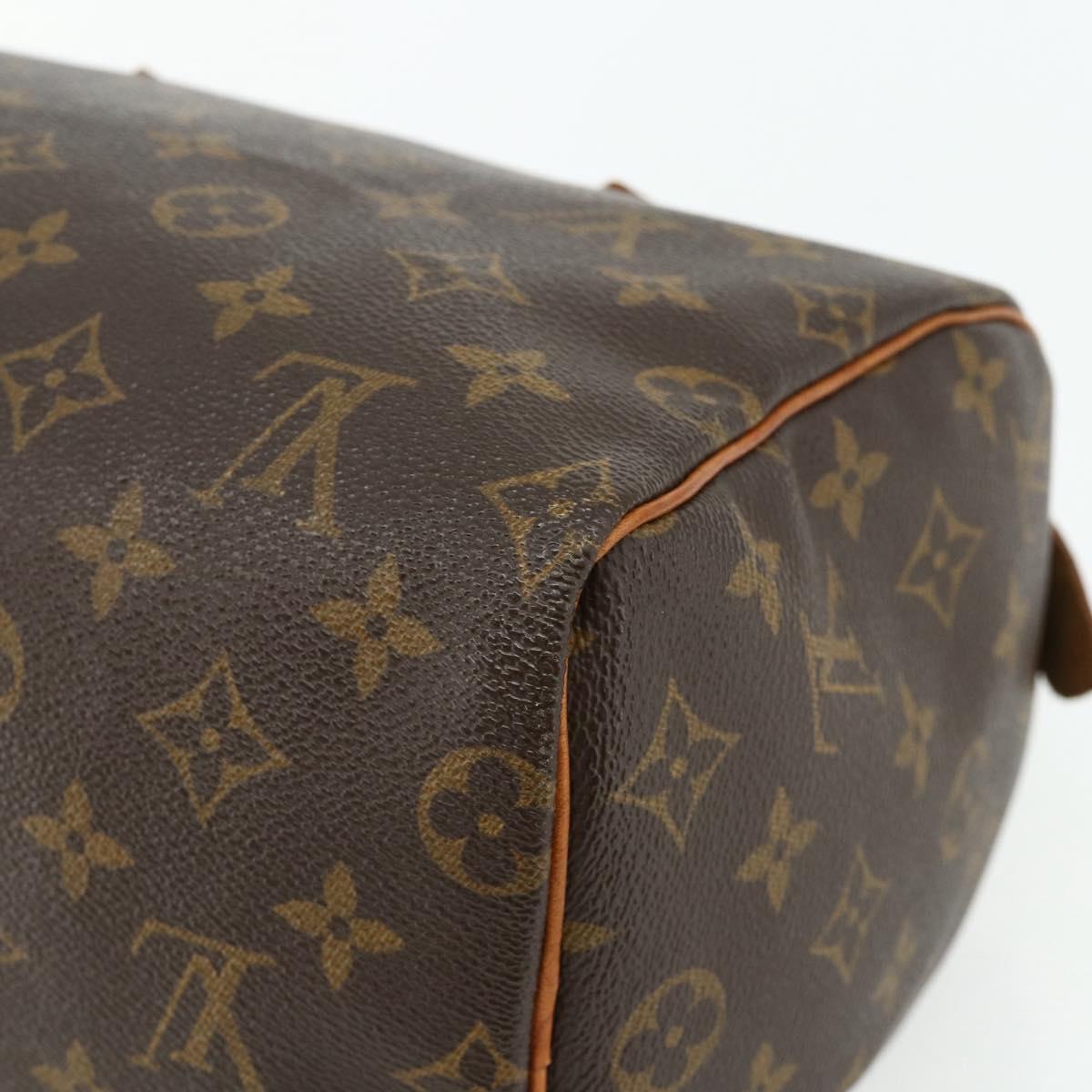 LOUIS VUITTON Monogram Speedy 25 Hand Bag M41528 LV Auth 178283A