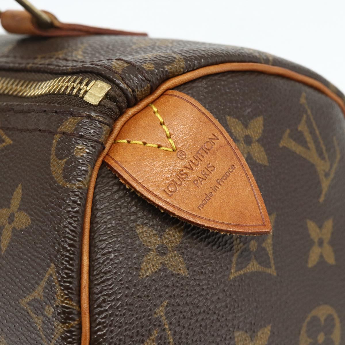 LOUIS VUITTON Monogram Speedy 25 Hand Bag M41528 LV Auth 178283A