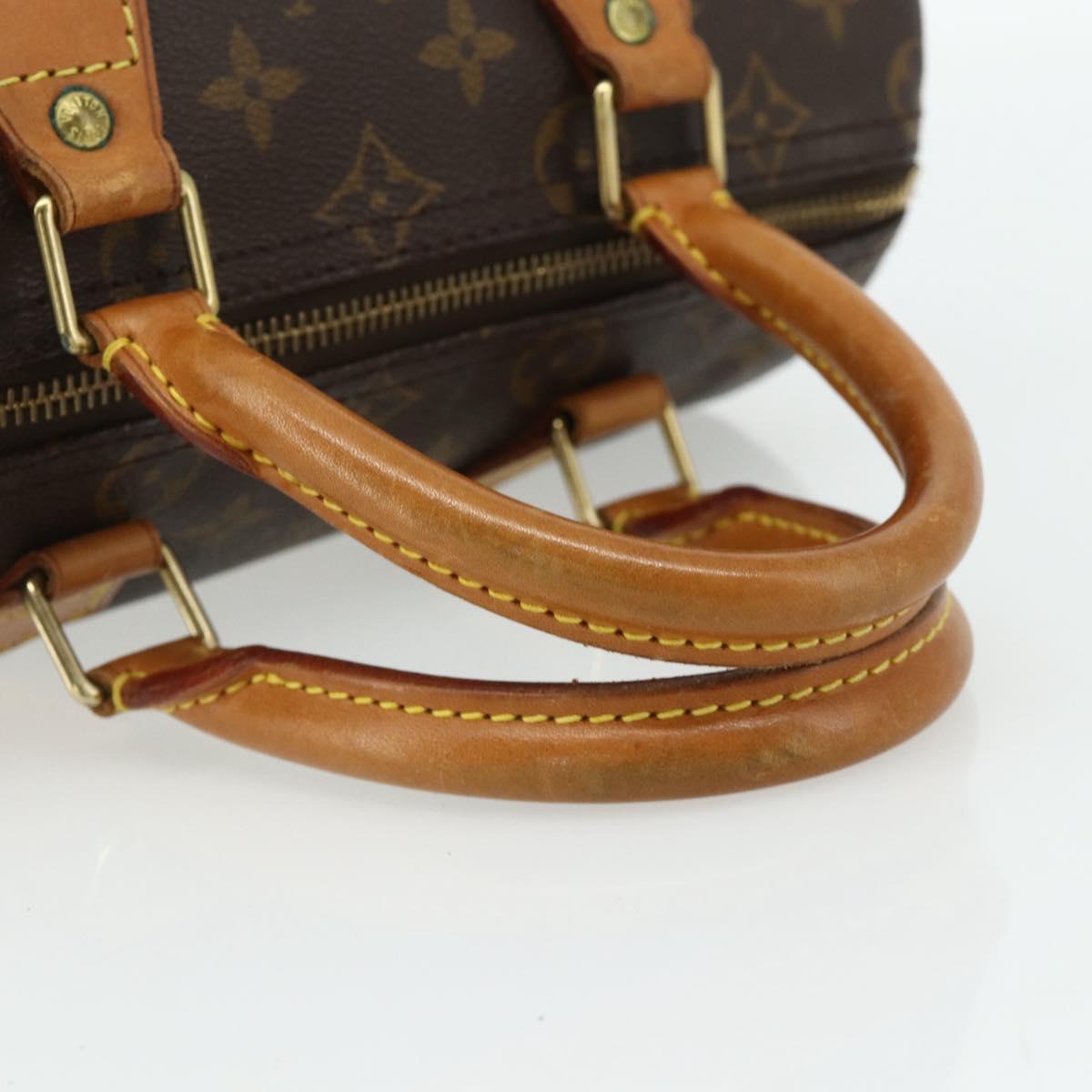 LOUIS VUITTON Monogram Speedy 25 Hand Bag M41528 LV Auth 178283A
