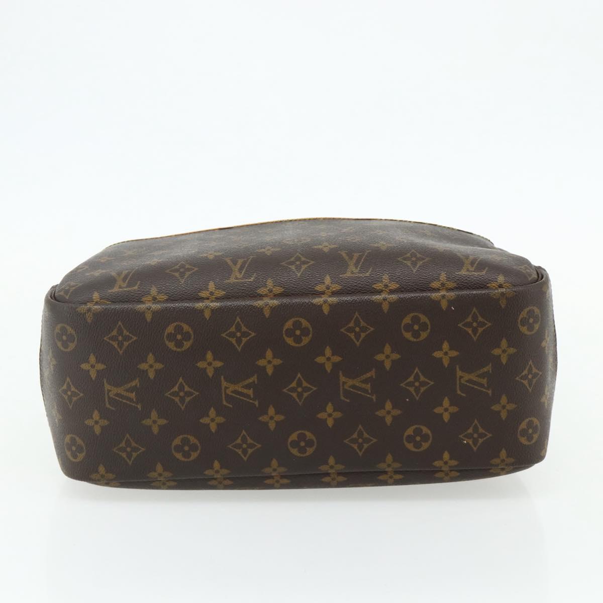 LOUIS VUITTON Monogram Deauville Hand Bag M47270 LV Auth 178323